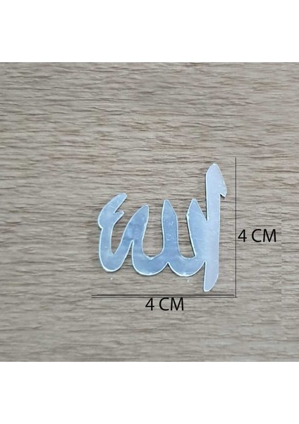 Aynalı Flexi Ayet Allah cm (20 Adet) Gümüş fiyatları