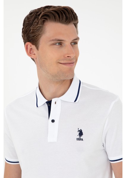 Erkek Beyaz Tişört Basic 50284631-VR013 fiyatları