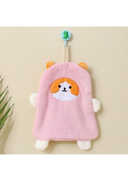 Tzmalloykarikatür Işlemeli Mercan Kadife El Havlusu (Yurt Dışından) fiyatları