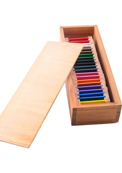 Montessori Renkli Tabletler - Ikinci Kutu