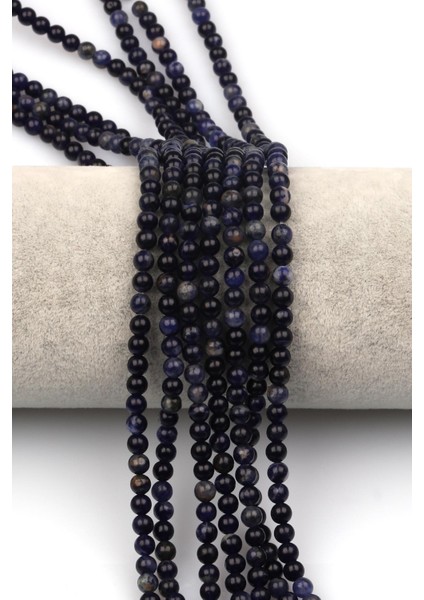 Sodalit Doğaltaş Dizi 4 mm Küre Kesim