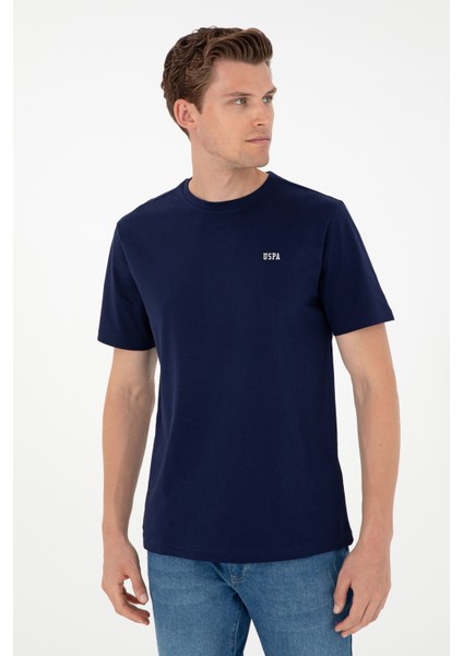 Erkek Lacivert Tişört Basic 50284640-VR033 modelleri