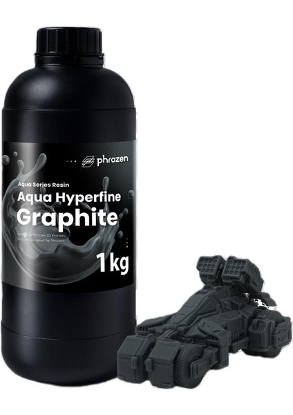 Aqua Hyperfine Reçine Graphite (Grafit)-1 kg