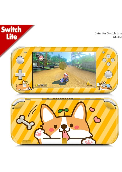Nintendo Switch Lite'ın Sticker 058'I ile Uyumlu (Yurt Dışından)