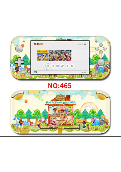 Nintendo Switch Lite Hayvan Evi Serisi Koruyucu Film 465 (Yurt Dışından)