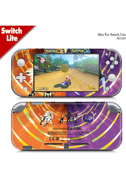 Nintendo Switch Lite'ın Sticker 018'I ile Uyumlu (Yurt Dışından)