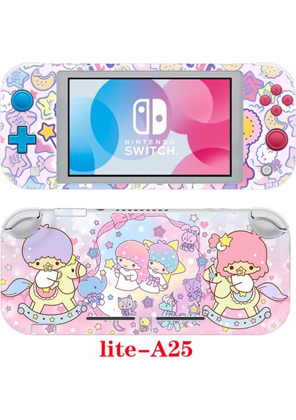 Nintendo Switch Lite Serisi Çizgi Film Çıkartmaları A25 ile Uyumlu (Yurt Dışından)