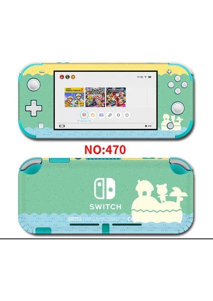 Nintendo Switch Lite Hayvan Evi Serisi Koruyucu Film 470 (Yurt Dışından)