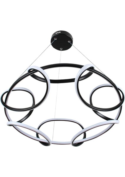 Turkco Celestial Loops Sarkıt LED Avize,3 Farklı Işık Modu,powerled Çap:50 YÜKSEKLIK:100CM