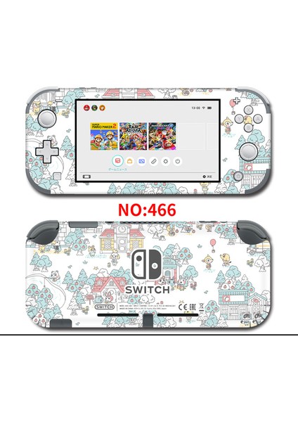 Nintendo Switch Lite Hayvan Evi Serisi Koruyucu Film 466 (Yurt Dışından)