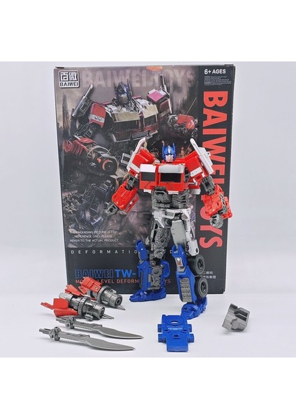 Transformers Filmi Optimus Prime Çocuk Oyuncak Modeli Hediye (Yurt Dışından)