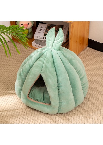 Kışta Balkabağı Kedi Yuvası Sıcak Yarı Kapalı Kedi Yatağı (Yurt Dışından) fiyatları