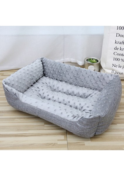 Sıcak Peluş Kedi Yatağı Kedinin Kış Malzemeleri 60CM (Yurt Dışından)