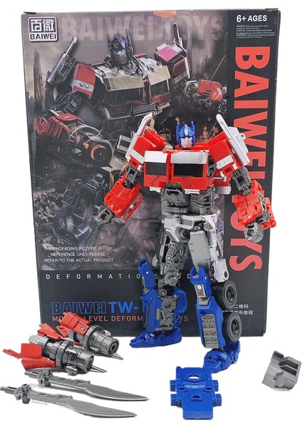 Transformers The Outer Limits Optimus Prime Karakter Maketi Erkek Oyuncak 16CM (Yurt Dışından)