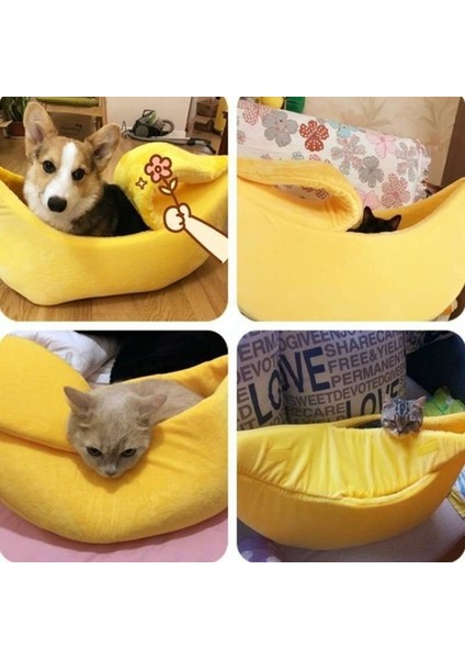 Muz Şekilli Kedi Evi Kedi Yatağı (Yurt Dışından) fiyatları