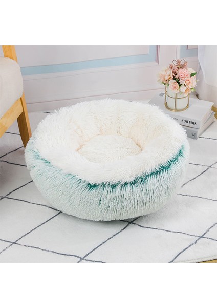 Kış Peluş Sıcak Kaymaz Kedi Yatağı (Yurt Dışından)