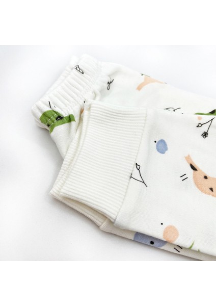 Sema Baby Happy Birds Bebek Pijama Takımı 6-9 Ay