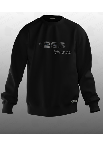 1283 (Atatürk'ün Apolet Numarası) Tasarımlı Sweatshirt