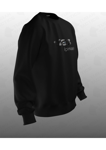 1283 (Atatürk'ün Apolet Numarası) Tasarımlı Sweatshirt