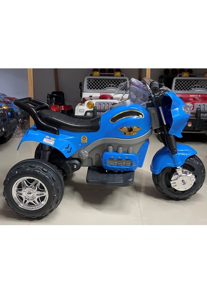 Goway 12 Volt Turbo & Müzik Çalarlı Akülü Dev Motosiklet 3-9 Yaş