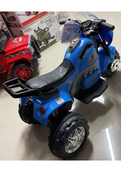 Goway 12 Volt Turbo & Müzik Çalarlı Akülü Dev Motosiklet 3-9 Yaş
