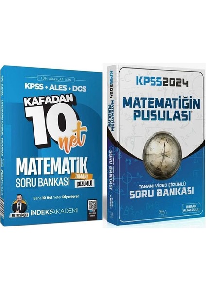 2025 Kpss Matematik Matematiğin Pusulası Soru Bankası 2 Li Set