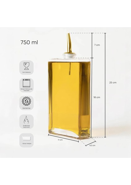 Molivet 3'lü Silver Kapak Cam Yağdanlık Sosluk Sirkelik 350-500-750 ml indirimleri