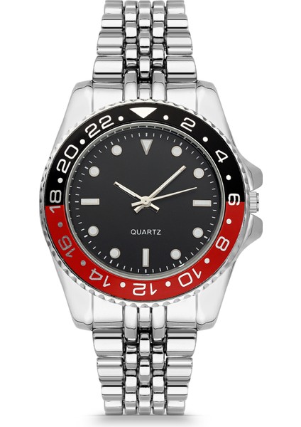 Erkek Metal Kol Saati Bileklik Kombin Set PS2355 modelleri