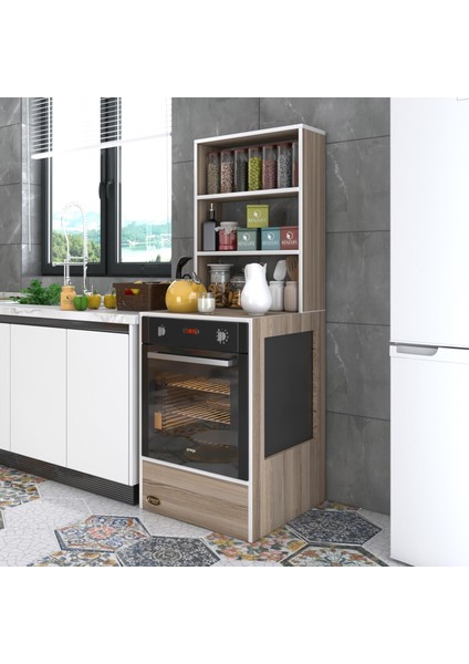 Kenzlife ankastre fırın dolabı nevgece crd 165*60*56 mutfak eko düz