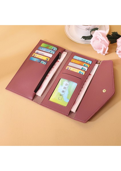 Tzmalloycüzdan Bayan 2024 Yeni Uzun Su Kolye Litchi Rüzgar Para Kart Paketi Elli Sevimli Para Çantası (Yurt Dışından) fırsatları