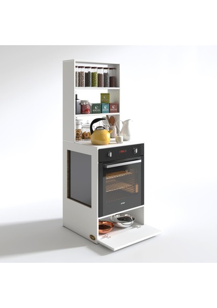 Kenzlife ankastre fırın dolabı hümeyra byz 165*60*56 mutfak kapaklı fiyatları