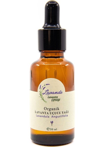 Lavande Lavanta Yağı (L. Angustifolia) 30ML-CAM Damlalıklı