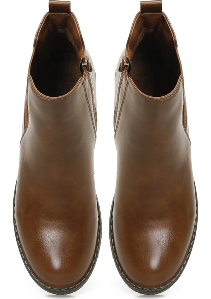 607 Dolgu Topuklu Fermuarlı Kadın Bot fırsatları