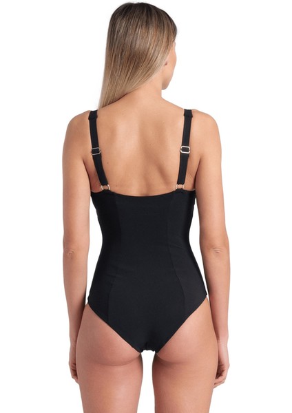 Swimsuit Sofia Soft Curve Back Kadın Siyah Yüzücü Mayo 008141550