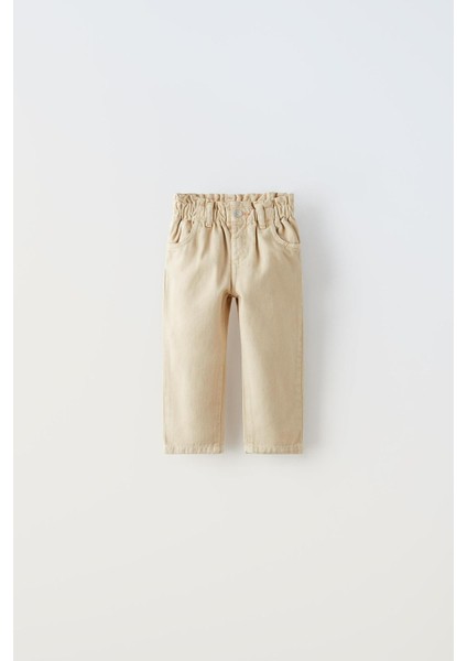 Renkli Denim Çocuk Pantolonu