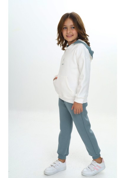 Kız Çocuk Kapüşonlu Eşofman Takım modelleri