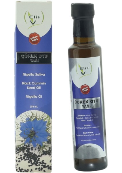 Çörek Otu Yağı Çörekotu Soğuk Press 250 ml