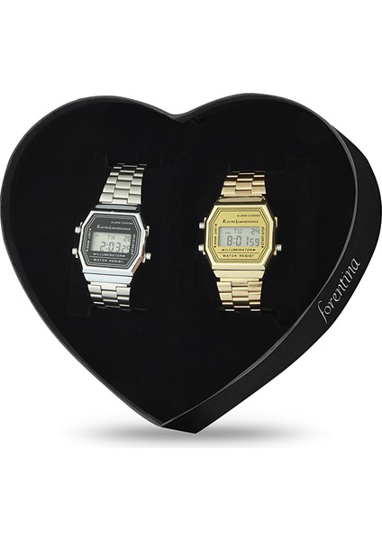 Retro Çift Unisex Kol Saati PS2188