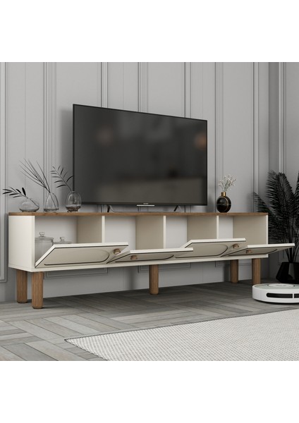 Variant Bohem 3 Lü Salon Takımı - Krem