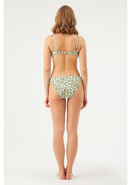 1045 Yeşil Straplez Kaplı Bikini Takımı indirimleri