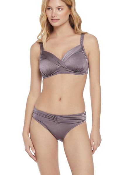 Vizon Kaplı Bikini Takımı