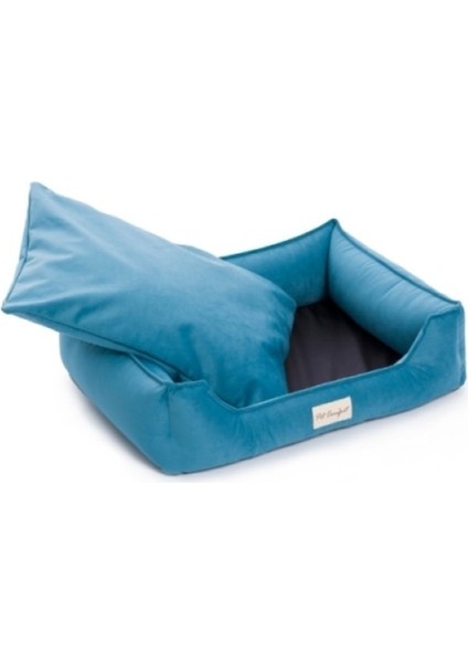 Delta Mavi Kedi ve Köpek Yatağı XS 55x45cm modelleri