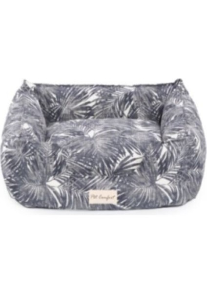 Alpha Siyah-Beyaz Kedi ve Köpek Yatağı S 60x50cm