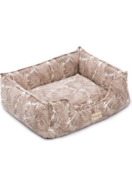 Alpha Açık Kahverengi-Beyaz Köpek Yatağı M 80x65cm fiyatları