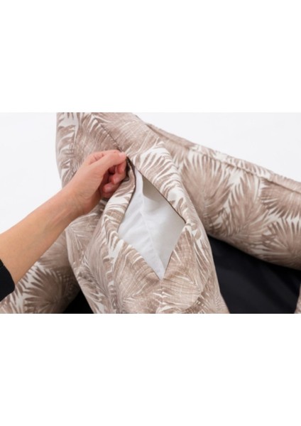 Alpha Açık Kahverengi-Beyaz Köpek Yatağı M 80x65cm fırsatları