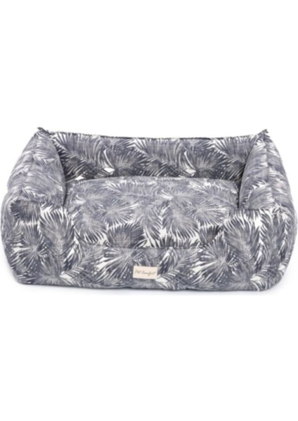 Alpha Siyah-Beyaz Köpek Yatağı L 105x85cm