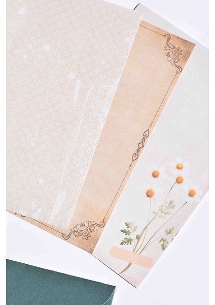 Bordo Zarflı Mühürlü Mektup Seti / Scrapbook indirimleri