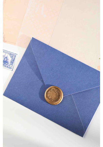 Bordo Zarflı Mühürlü Mektup Seti / Scrapbook fiyatları