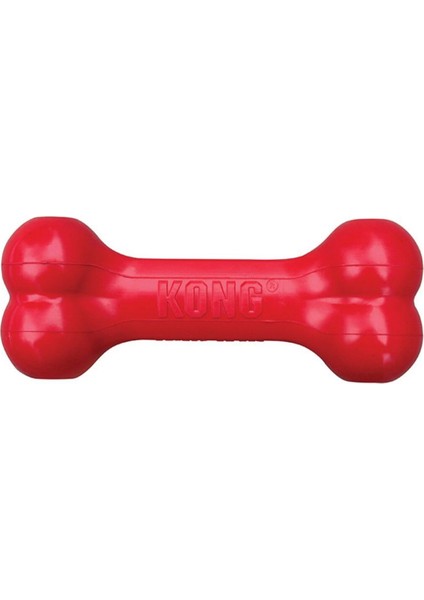 Kırmızı Kauçuk Köpek Kemik Oyuncağı S 13,5cm