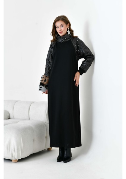 Kadın Kapitoneli İki İp Elbise Siyah 30982 fırsatları